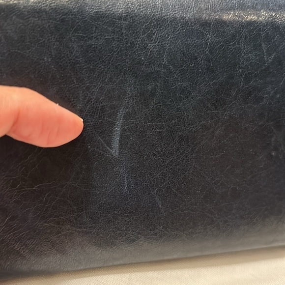 Balenciaga Navy Blue Leather Wallet With Dustbag - Picture 4 of 12